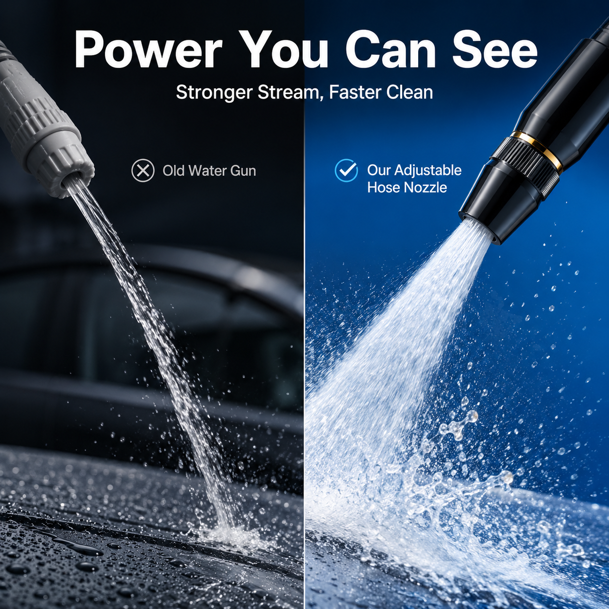 TurboBlast™ Spray Nozzle 💦 — High Pressure Cleaning Power