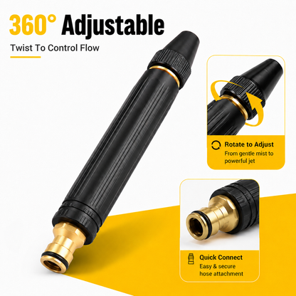 TurboBlast™ Spray Nozzle 💦 — High Pressure Cleaning Power