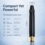 TurboBlast™ Spray Nozzle 💦 — High Pressure Cleaning Power
