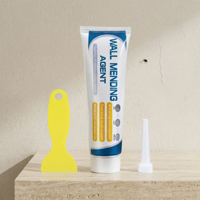 Wall Repair Paste with Scraper Strong Adhesion Paint Wall Surface Hole Fill Quick and Easy Solution Nail Hole Filler for Walls