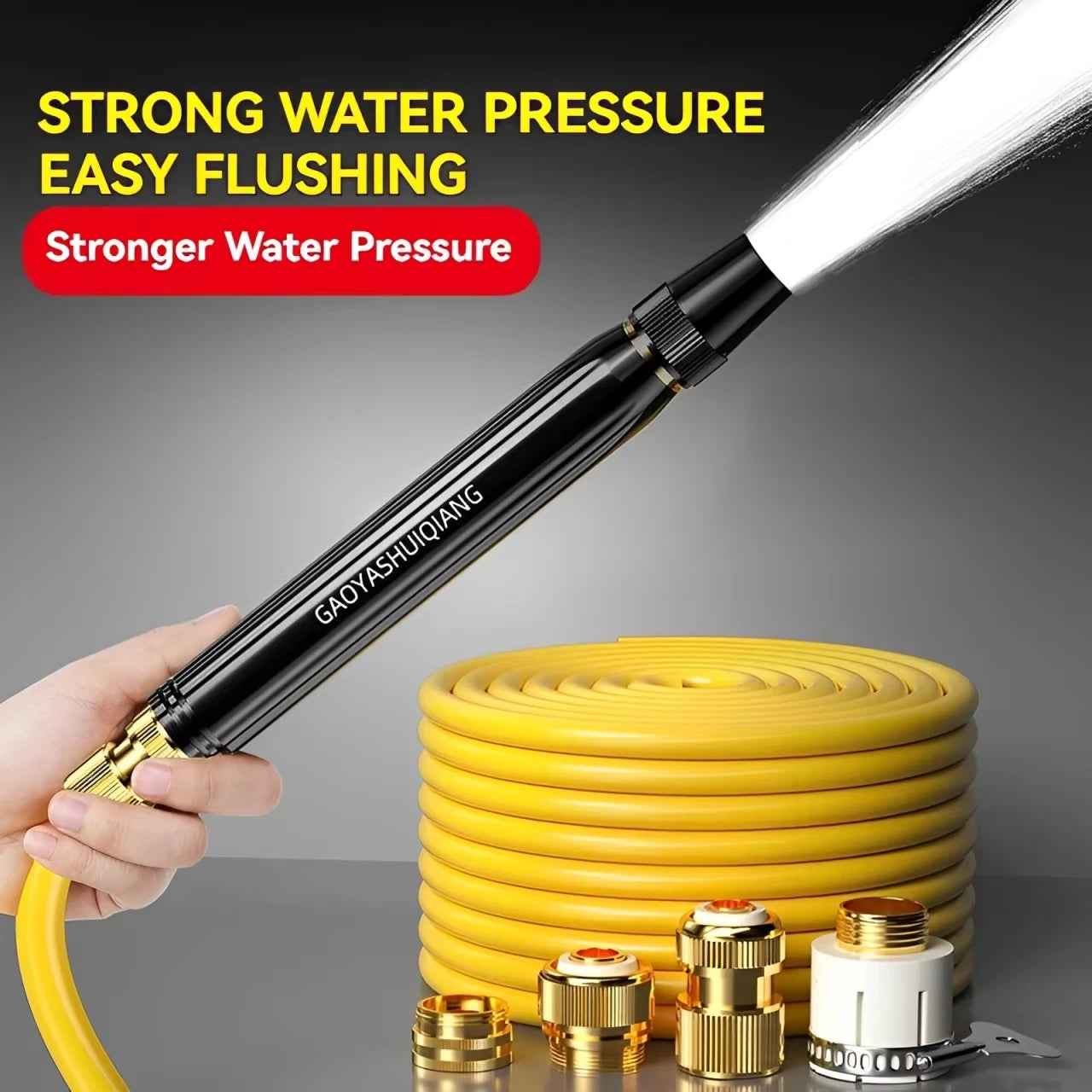 TurboBlast™ Spray Nozzle 💦 — High Pressure Cleaning Power