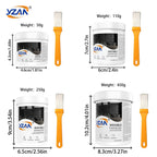 450g Polyurethane Waterproof Coating Invisible Paste Sealant Glue with Brush Adhesive Repair Nano Glue for Home Roof Bathroom Freeze-resistant Wall Crack Repair Glue Easy to brush on.