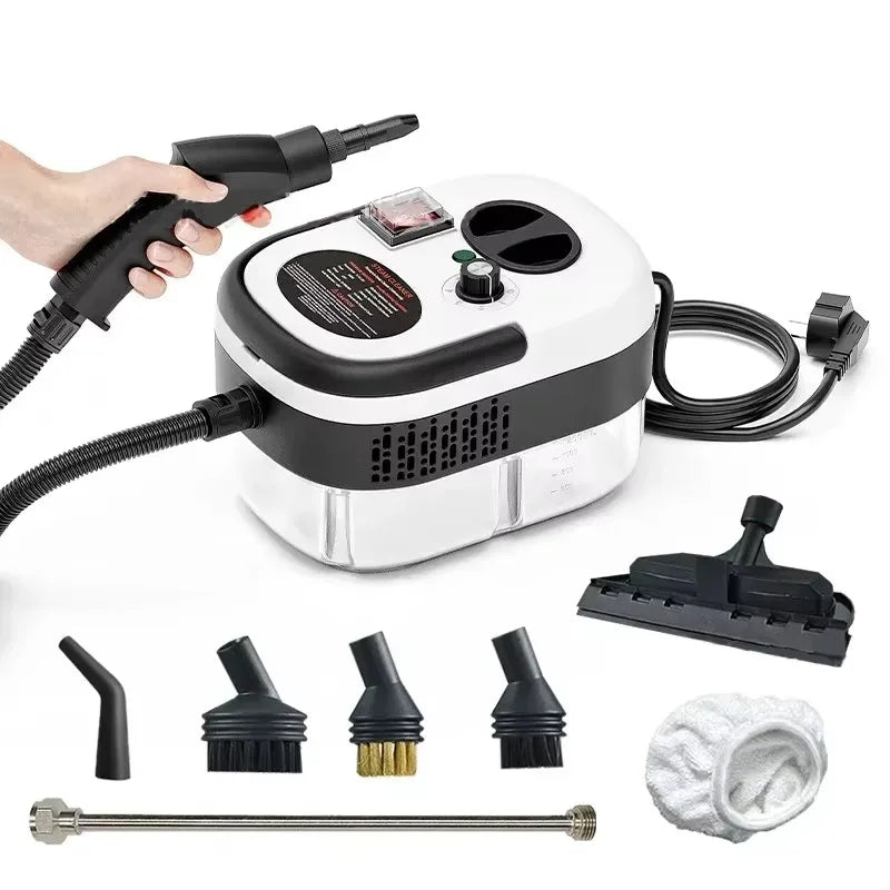 2500W High Temperature Pressure Steam Cleaner for Home Kitchen Portable Handheld Cleaning Machine for Car Auto
